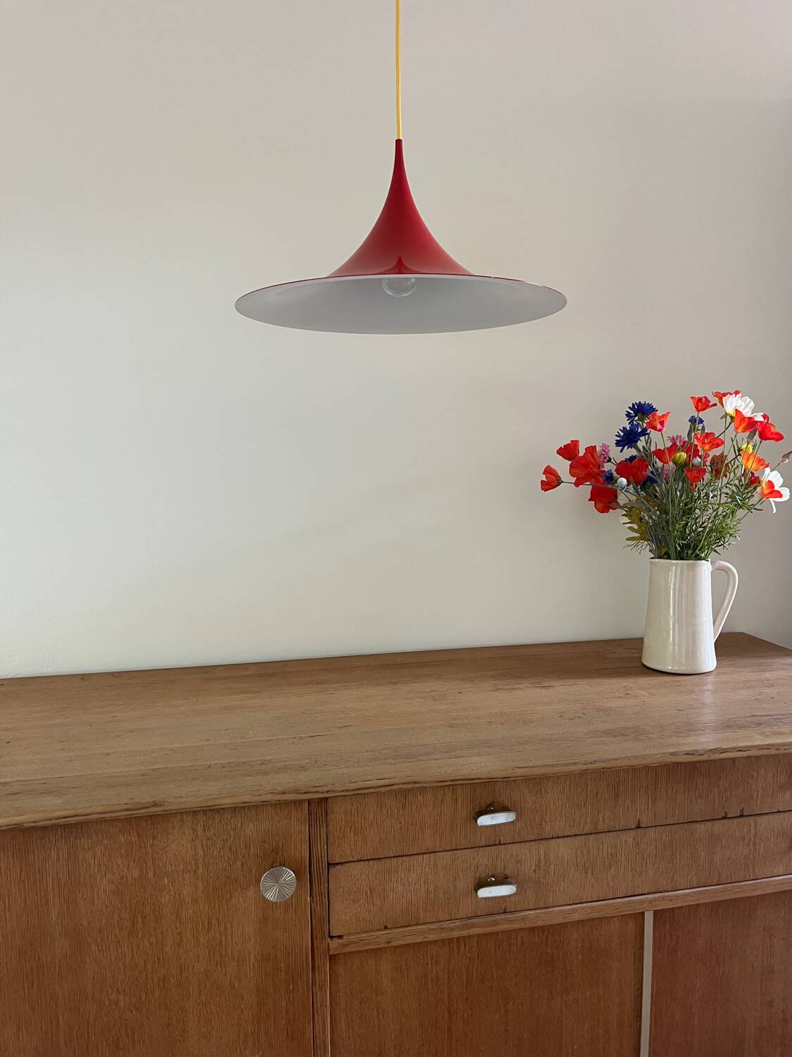 Vintage Semi pendel (47cm) - Fog & Mørup - Danish design lamp