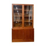 Scandinavian glass sideboard in teak