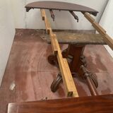 Table a pied central Napoléon III Acajou massif XIX siècle