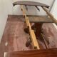 Napoleon III central leg table Solid mahogany 19th century