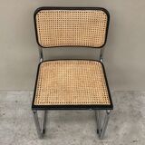 Set of 4 black Cesca Breuer chairs B32