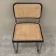 Ensemble de 4 chaises noires Cesca Breuer B32