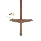 Lampadaire scandinave en palissandre, Möllers Armaturfabrik, Eskilstuna, Suède, 1960