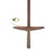 Scandinavian rosewood floor lamp, Möllers Armaturfabrik, Eskilstuna, Sweden, 1960