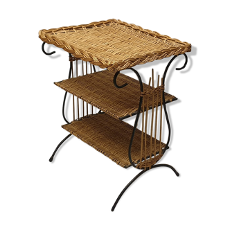 Wicker sofa tip, 50s