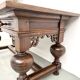 Neo-Renaissance desk in solid oak, circa 1900