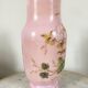 Opaline pink vase Napoleon III period