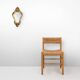 French Louis XV style shell mirror in wood and plaster, France