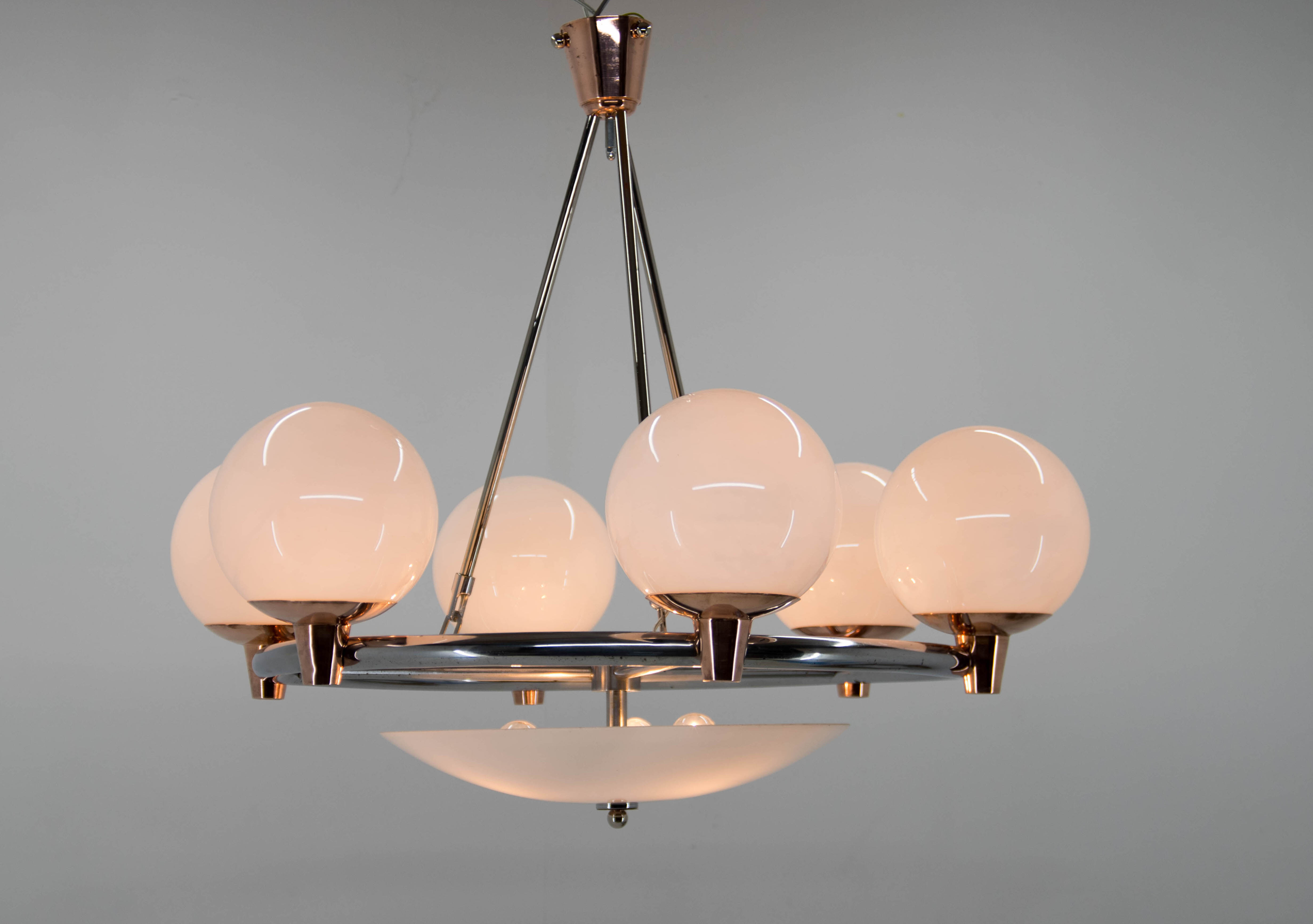 Art deco chandelier, 1930s