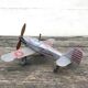Avion jouet en bois vintage