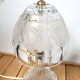 1960 crystal boudoir lamp