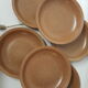 6 assiettes creuses en grès de Bourgogne Sarreguemines