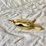 Brass "turtle" ashtray
