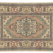Tapis d'orient Turque Kula Fait main :  0.91 x 1.36 M - en laine
