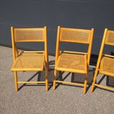 Pair of folding chairs cannes
