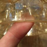 Hanging lamp bubble glass Helena Tynell for Limburg