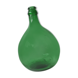 Demijohn 5L green round curved