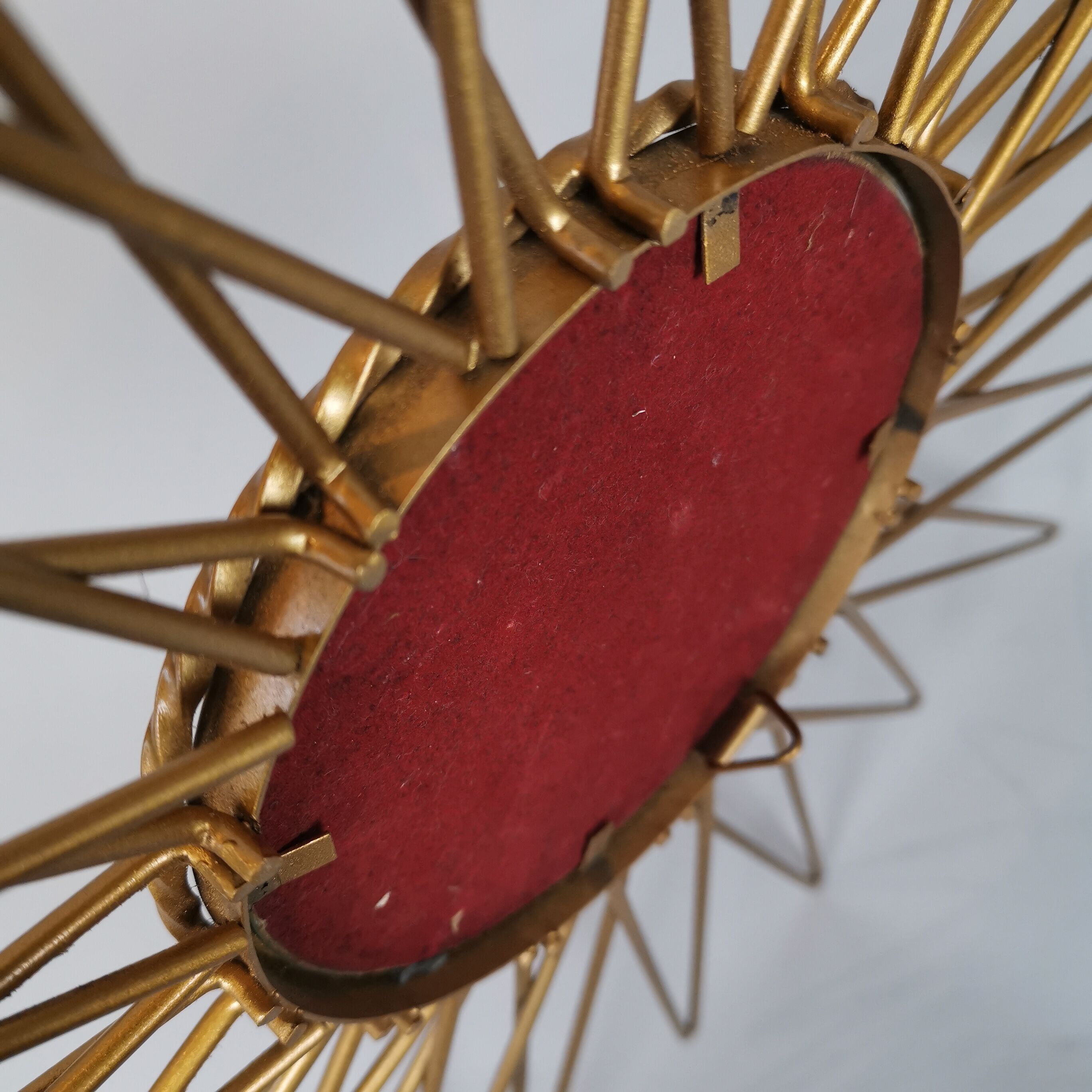 Vintage sun mirror 1960