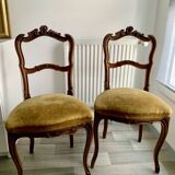 2 Vintage Louis XV Style Chairs