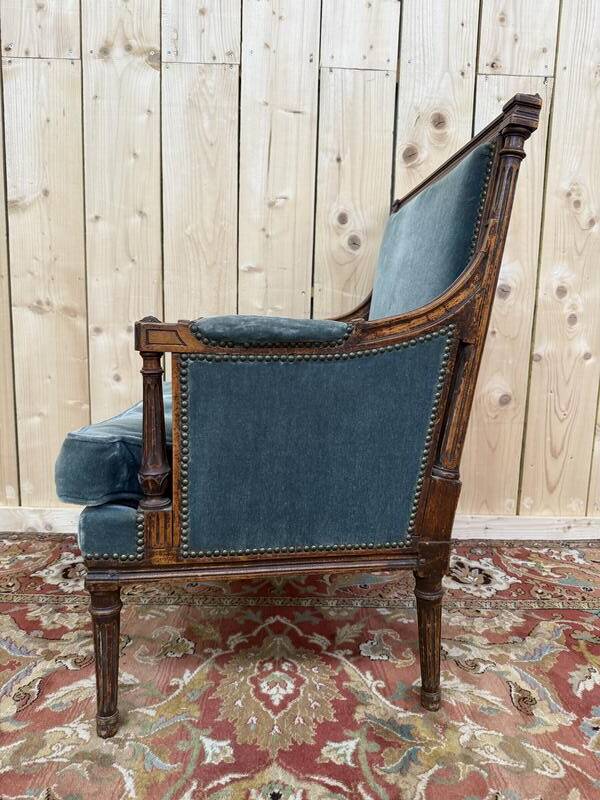 Fauteuil "Marquise" époque Louis XVI