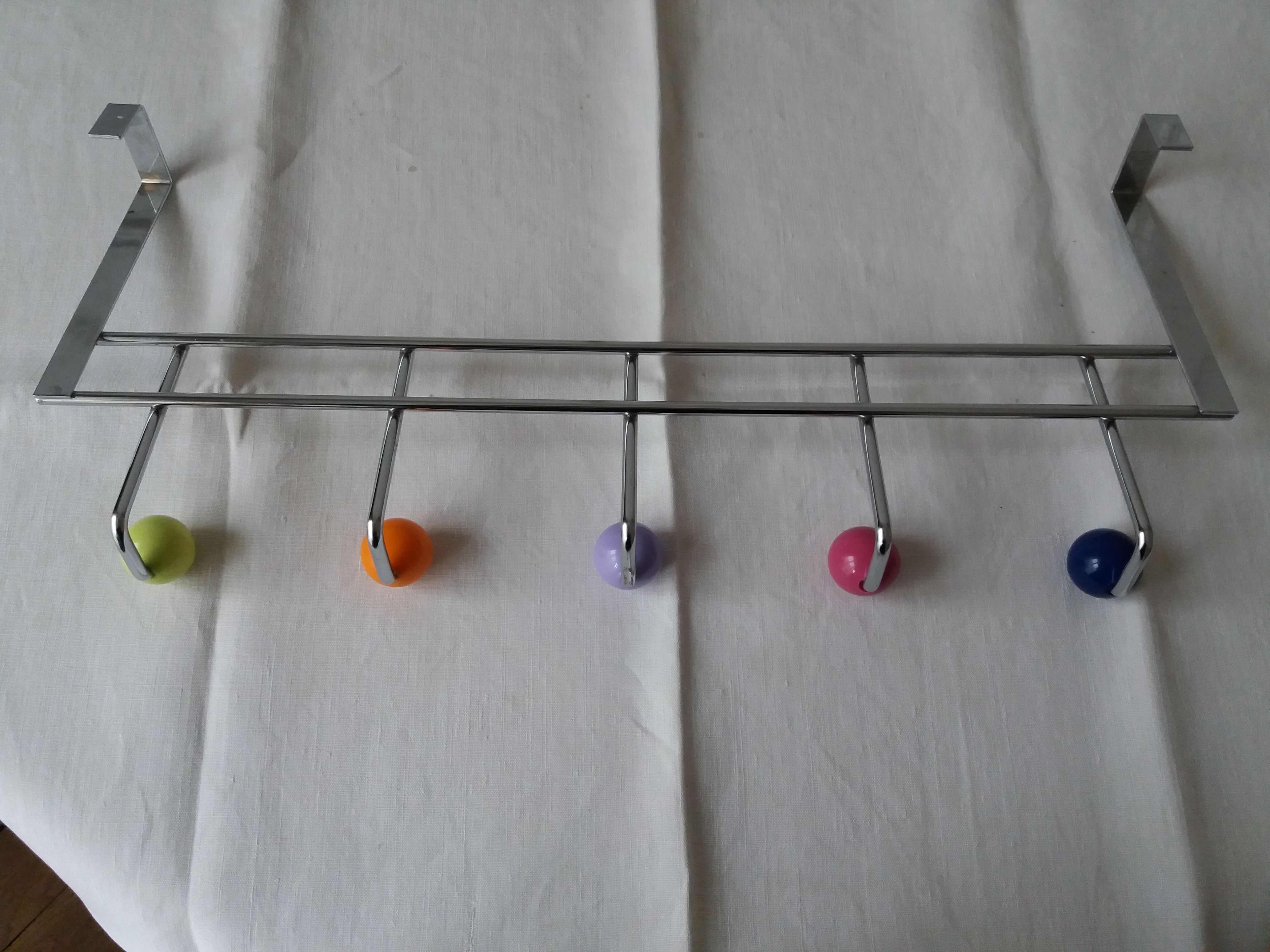 Steel coat rack 5 multiclores heads