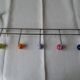 Steel coat rack 5 multiclores heads