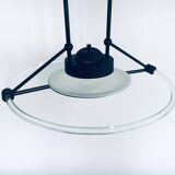 Black pendant lamp, 1980s