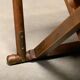 Pair Mogens Koch MK-16 Folding Chair in Oak Wood with Red Leather for Valma