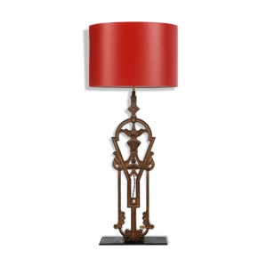 Lampe balustrade en fonte