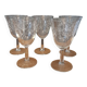 5 water or wine glasses enghien luminarc 50s
