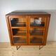 Teak bookcase with glass doors, Denmark 1960
