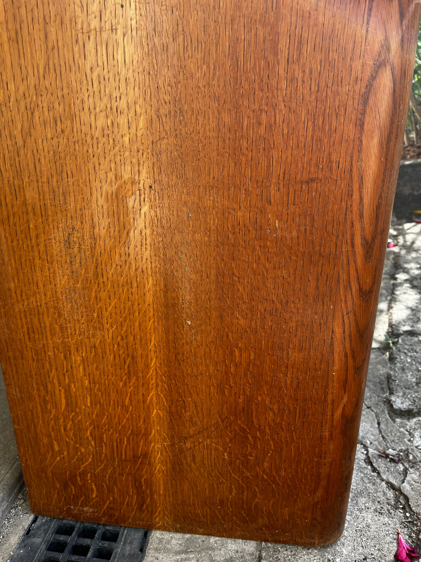 1960s wooden wardrobe