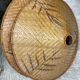 2 rattan lampshades