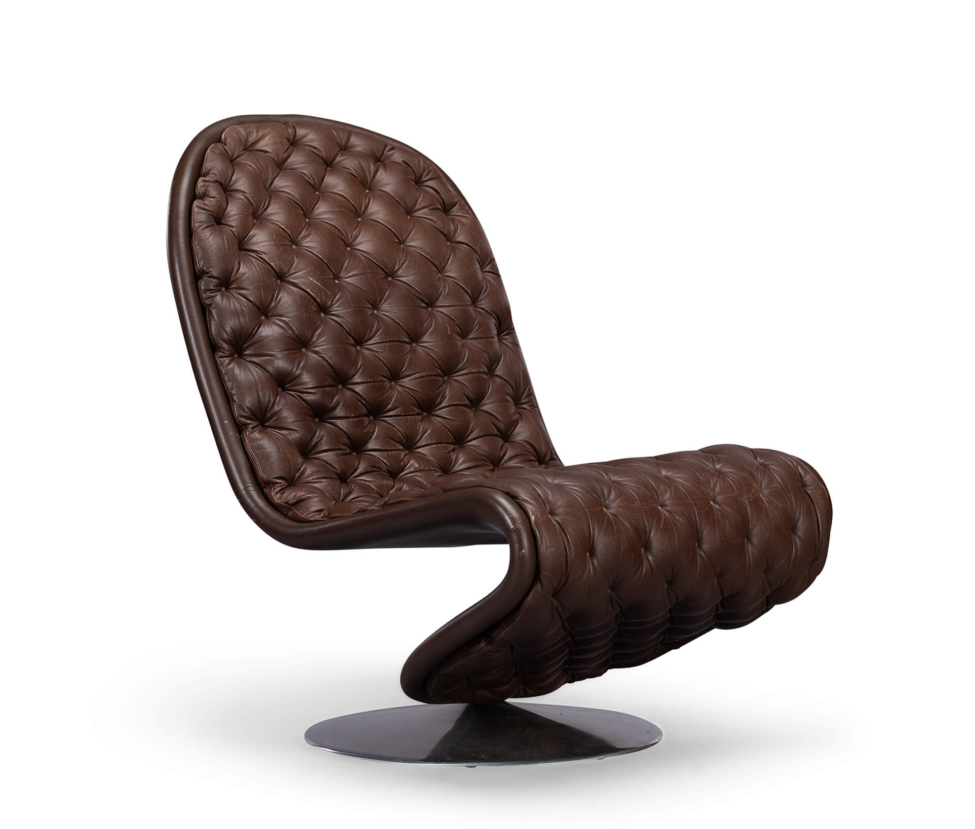System 1-2-3 lounge chair by Verner Panton for Fritz Hansen, 1973