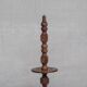 Geometric style oak french mid-century floor light