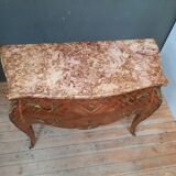 Louis XV style chest of drawers stamped "MORREAU"