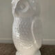 Vintage ceramic owl umbrella stand from the 70s