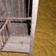 Old wooden bird cage