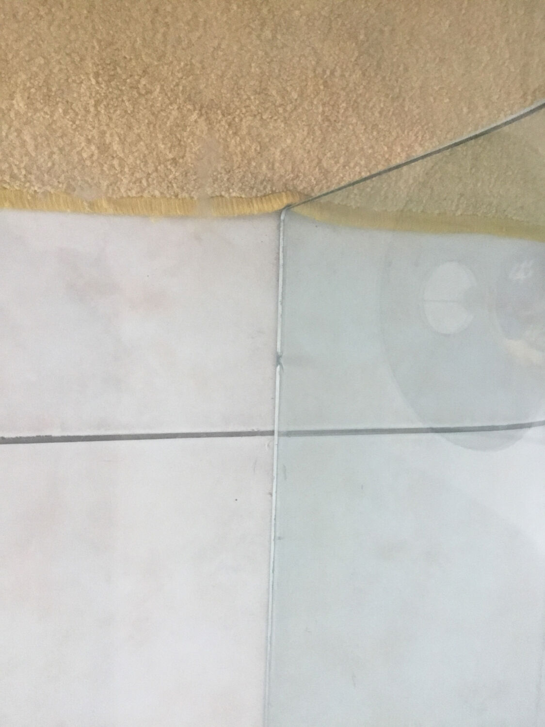 Table pont en verre ligne Roset