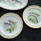 Limoges Giraud Porcelain Fish Service
