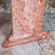 Table en marbre sculpturale, France, 1980s