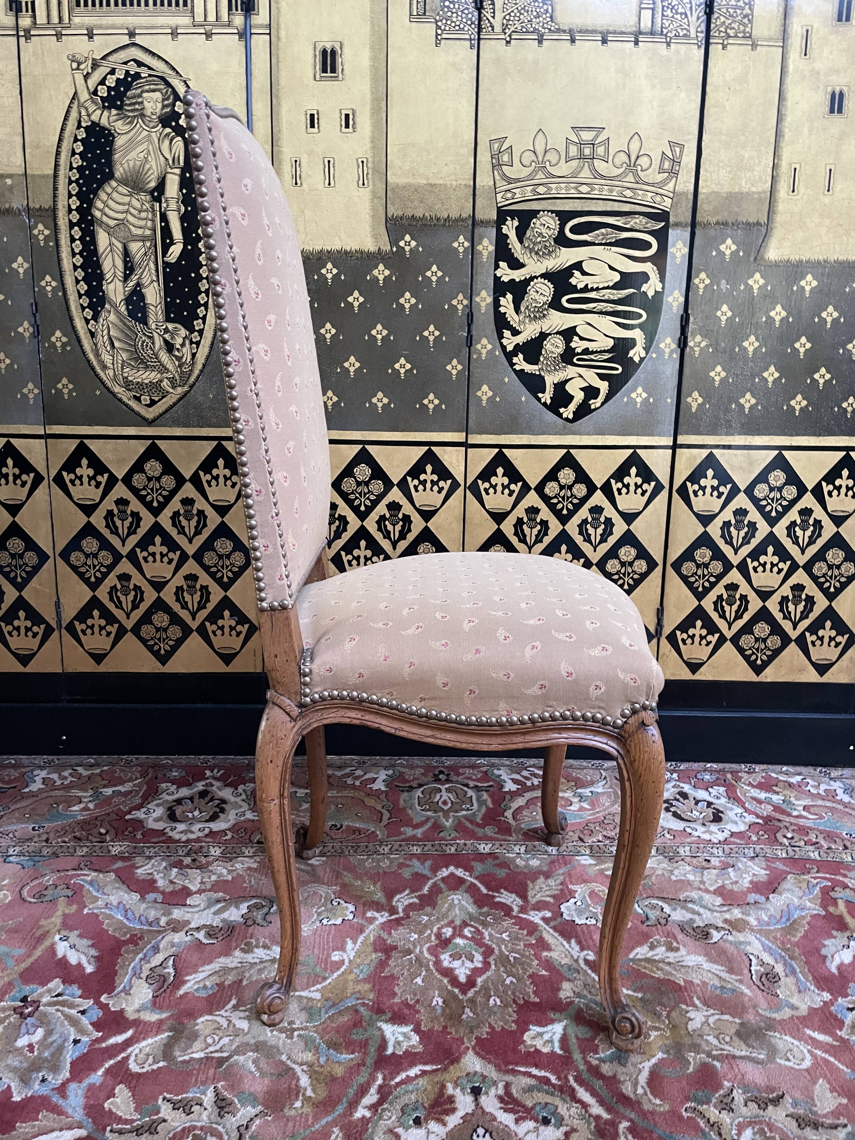 Suite of 6 Louis XV style chairs