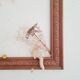 Antique carved wooden frame 64 x 54