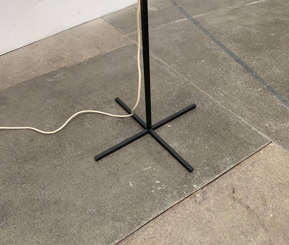 Mid-century German minimalist floor lamp by Kaiser Idell / Kaiser Leuchten.