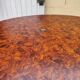 Thuya marquetry coffee table - Art Deco