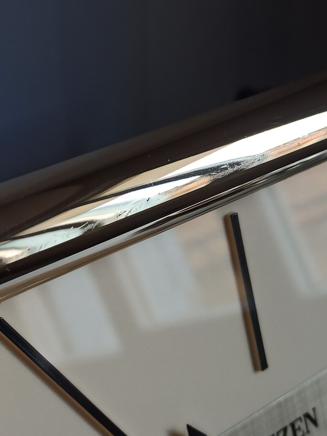 Vintage Citizen 1960s quartz clock