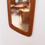 Rounded Scandinavian mirror 36x79cm