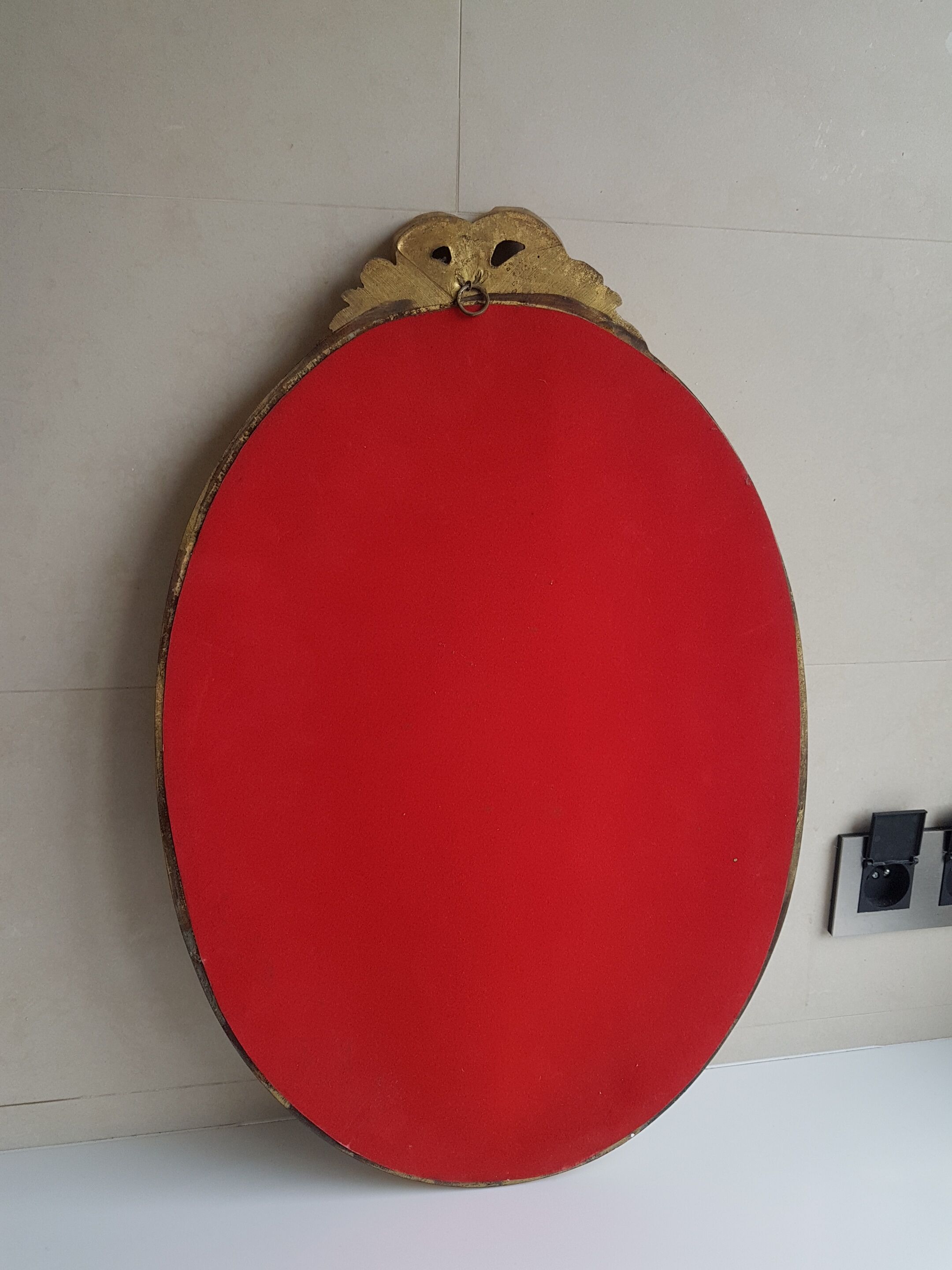 Mirror gilded ribbon 64 x 42 cm