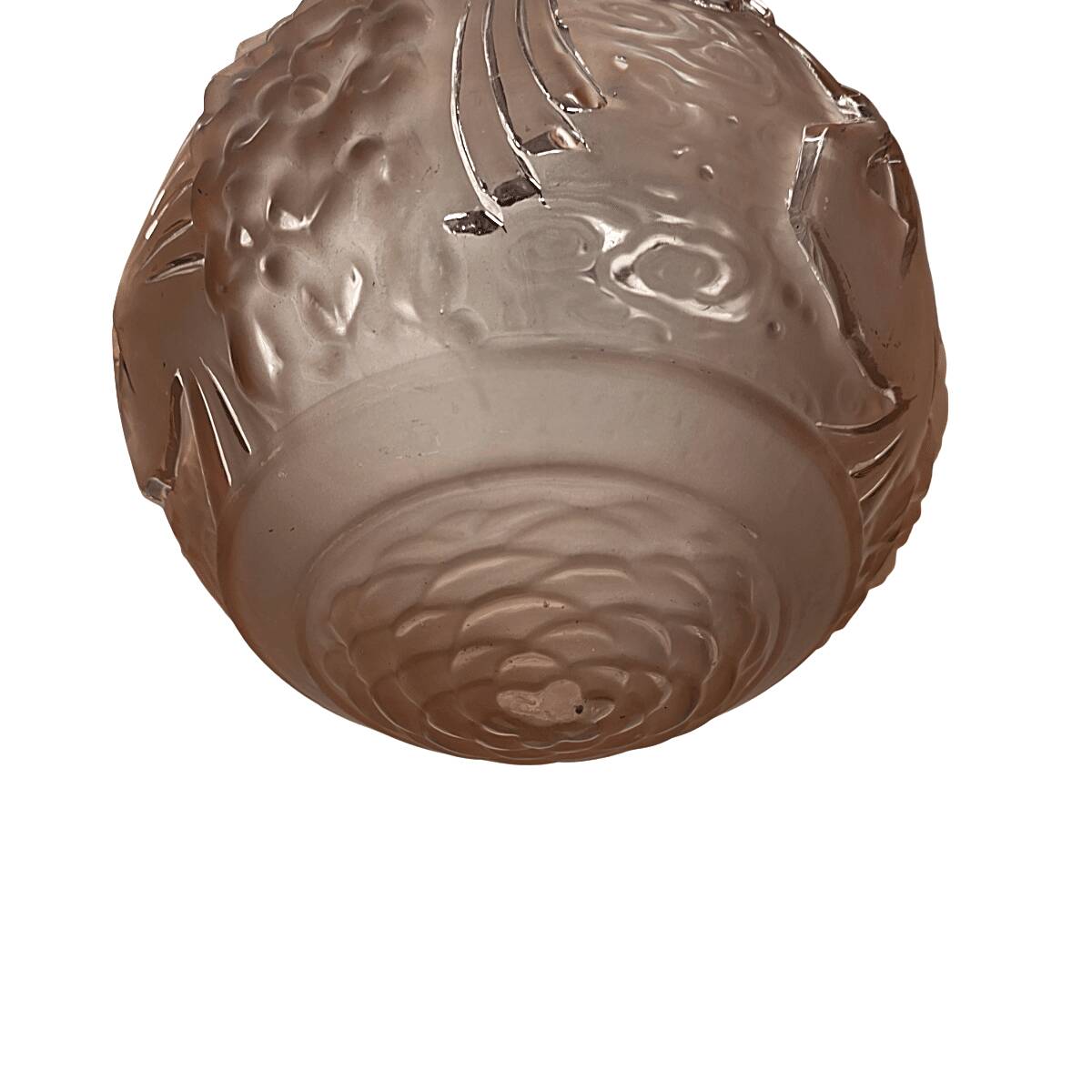 Frans Art Deco Hanglamp Van Muller Freres Luneville, 1930s