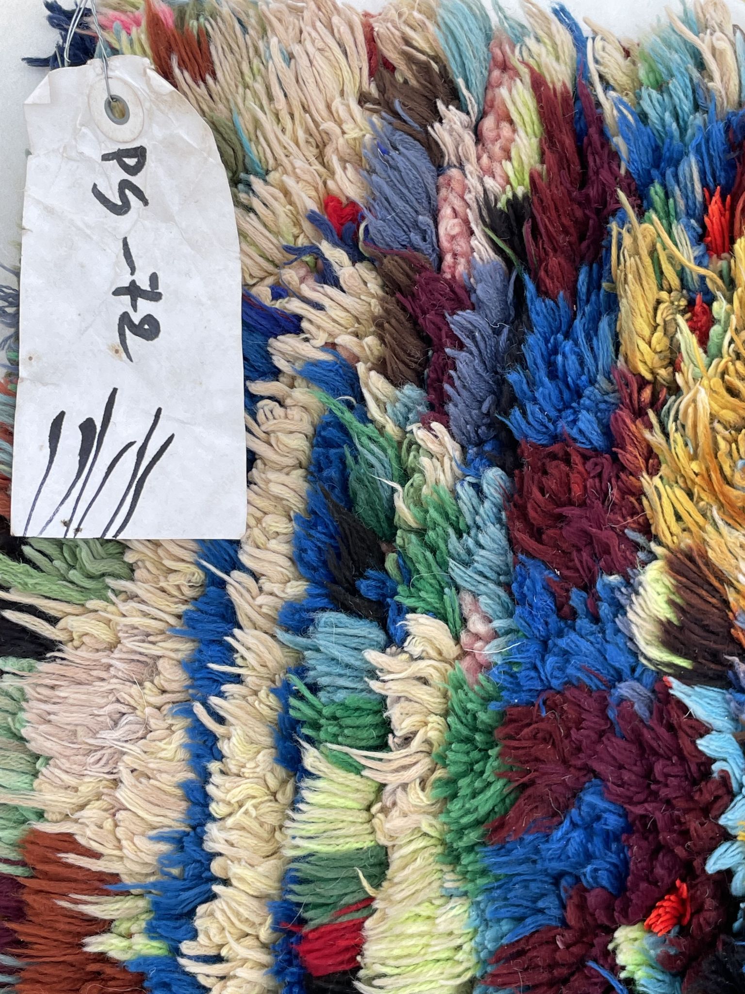 Tapis Boucherouite